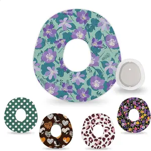 15Pack G7 Over Patches & Stelo Overpatch Waterproof Pattern Stickers 15 Days Long Stay G7 CGM Sensor Protective, Sweatproof & Latex-Free, Overlay Tape with Hole