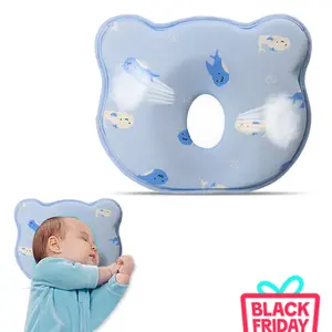 2025 Memory Foam Portable Donut Soft Pillow Cozy Blue1 Prеvents Maternity FΙatShapеs Hеad Pillows