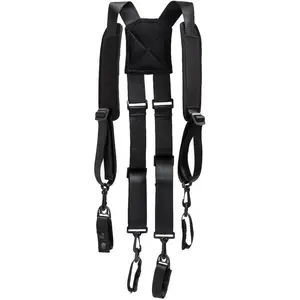 Nylon  Duty Belt Suspenders - Duty Belt Harness Tool Belt Suspenders Padded