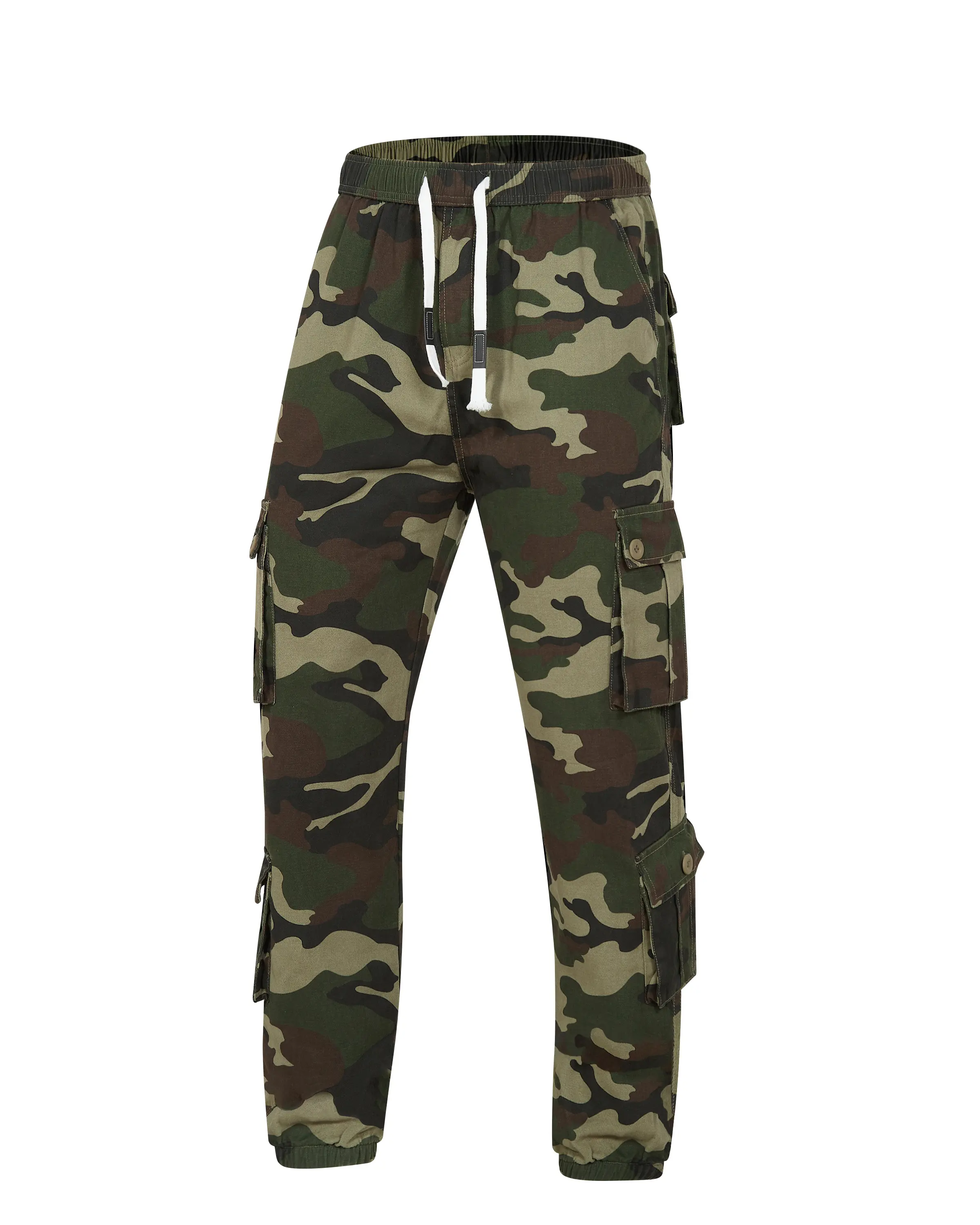 APTRO Casual Camo Cargo Joggers — 100% Cotton, 10 Pockets, Breathable & Comfortable. Perfect for Hiking & Travel. Back-to-School Sale — Get Fall-Ready Now! OOTD
