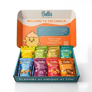 Belle’s Gourmet Popcorn – 8-Pack Sampler Bundle