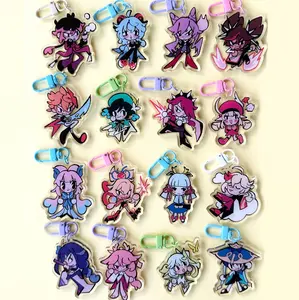 Genshin Impact Acrylic Keychain,  perfect for decorating bags, keys, or gifts. Great for everyday use.