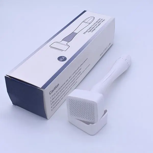 Manual Microneedling Derma Stamp - Beauty & Personal Care Roller Tool for Face/Scalp Body Care, Home-Use Firming Lift Device for Women, 40G, Facial Beauty Instrument