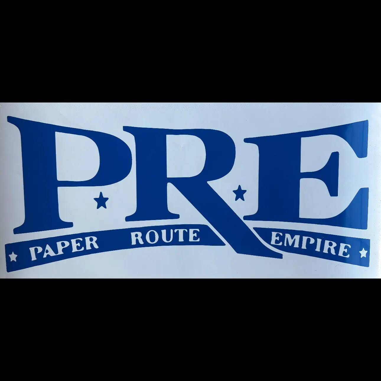 P.R.E Paper Route Empire Vinyl Decal - Multiple Colors and Sizes Available - 7 Year Premium Vinyl