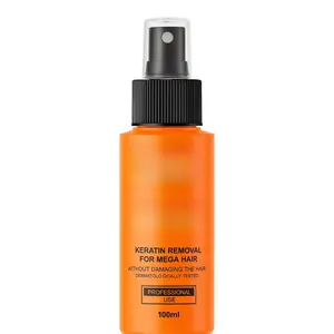 Keratin FiX Remover of K – Keratin Bond Adhesive Remover for Hair Extensions – Professional Use – 100 ml Spray