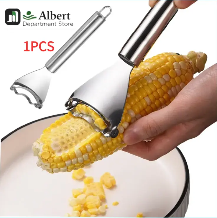 1PCS Stainless Steel Corn Cutter Manual Corn Kernel Stripper Corn Peeler Kitchen Gadget