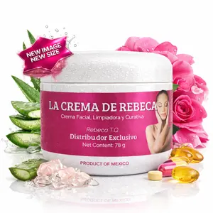 VIRAL La Crema de Rebeca Facial Cream 4 Oz - Hydrating Moisture for All Skin Types - Lightweight Non-Greasy Formula - Tía Mana Original Mexico Skincare