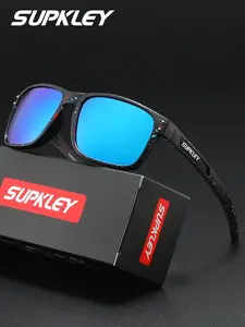 SUPKLEY New polarized sunglasses men and women color box sunglasses can be used for outdoor driving riding climbing hiking daily leisure anti-ultraviolet sunglasses with gift box can be used to send loved ones and friends heartfelt gifts
