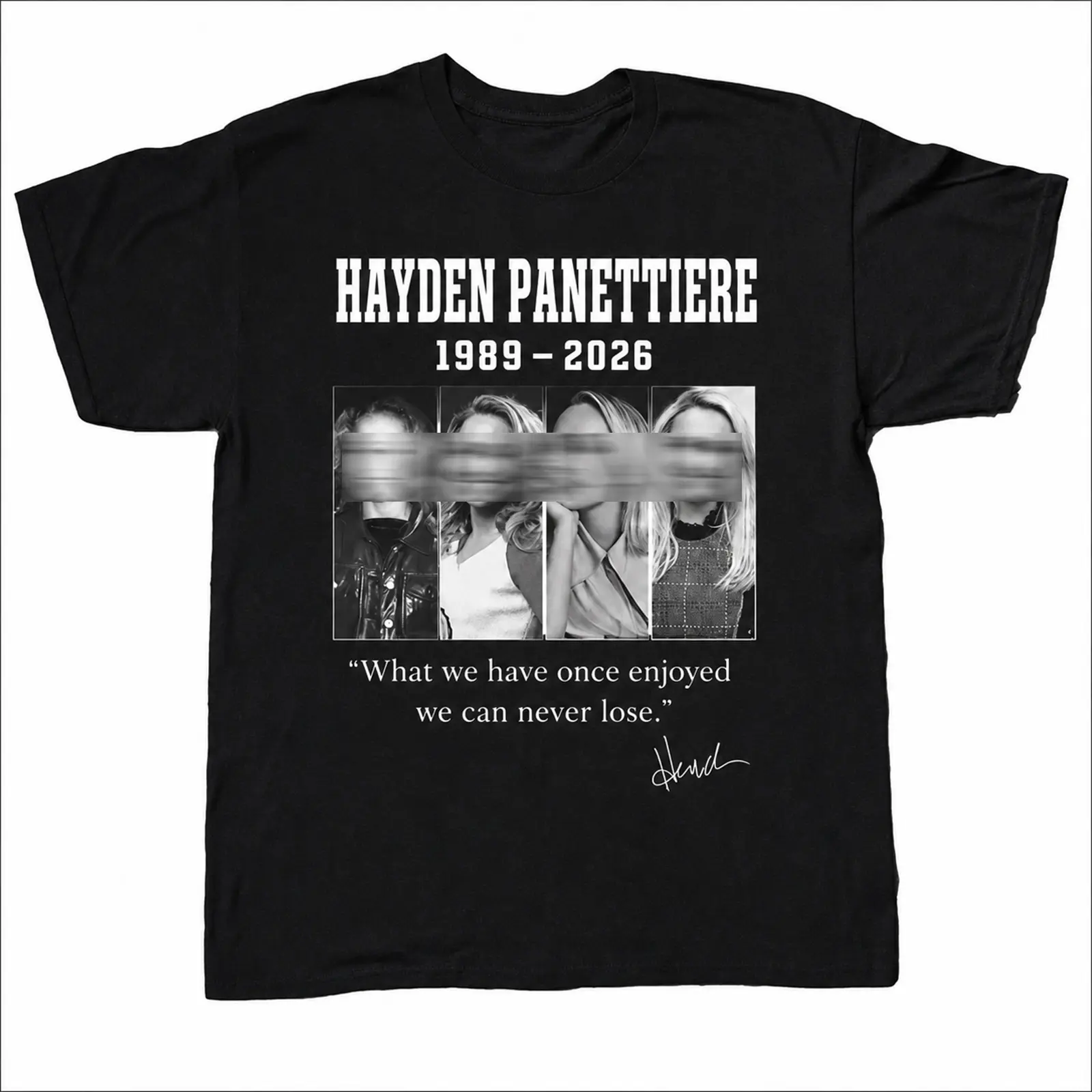 R.I.P 1989–2026 Memorial Tribute Comfort Color T-Shirt Actress Movie Tee Ring Spun Cotton Casual Soft Washed T-Shirt Trendy Tops Perfect Gift