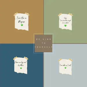 Affirmation Mirror Clings