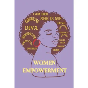 Women Empowerment Journal – Self Love, Confidence & Affirmation Notebook (“I Am Her / She Is Me”)