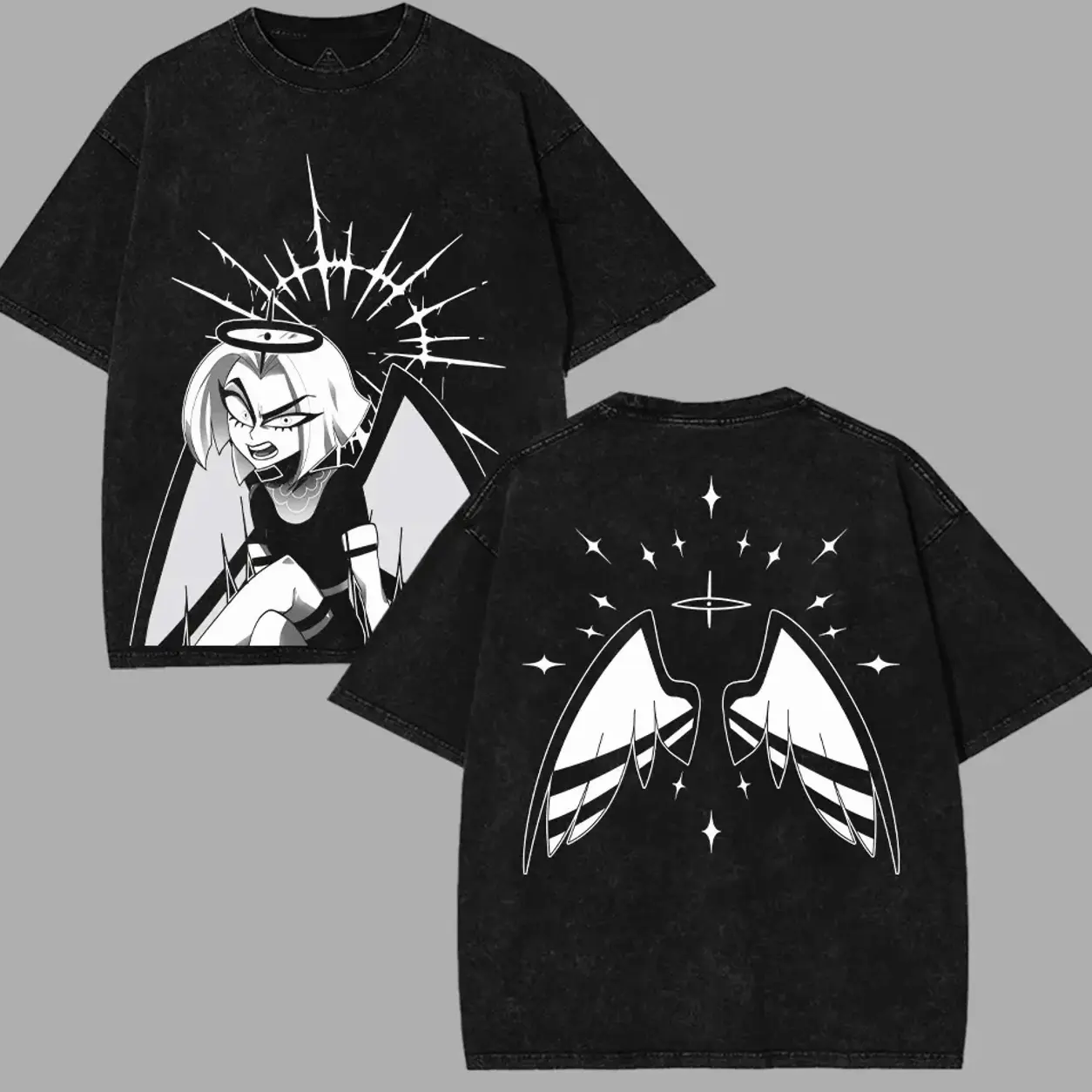 LUTE Hazbin Hotel T-Shirt,Hazbin Shirt, Comic Shirt, TV Show Shirt graphic tees Menswear Top Cotton Fabric lover streetwear T