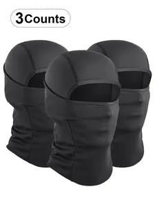 Breathable Full Face Masks, 3 Counts Quick-drying Hood Cap, Motorcycle Helmet Liner, Sports Outdoor Hiking Scarf, Cycling Face Cover, Motorcycle Bandana