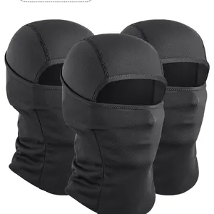 Breathable Full Face Masks, 3 Counts Quick-drying Hood Cap, Motorcycle Helmet Liner, Sports Outdoor Hiking Scarf, Cycling Face Cover, Motorcycle Bandana