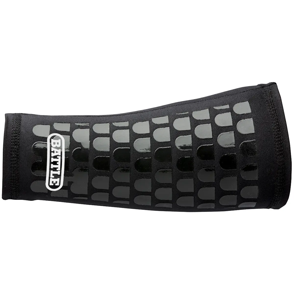 Battle Sports Ultra-Stick Football Forearm Sleeve - Black, American Football, Lycra Spandex