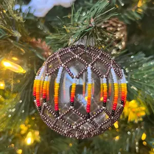 Beaded Glass Ornaments Beaded Glass Ornaments