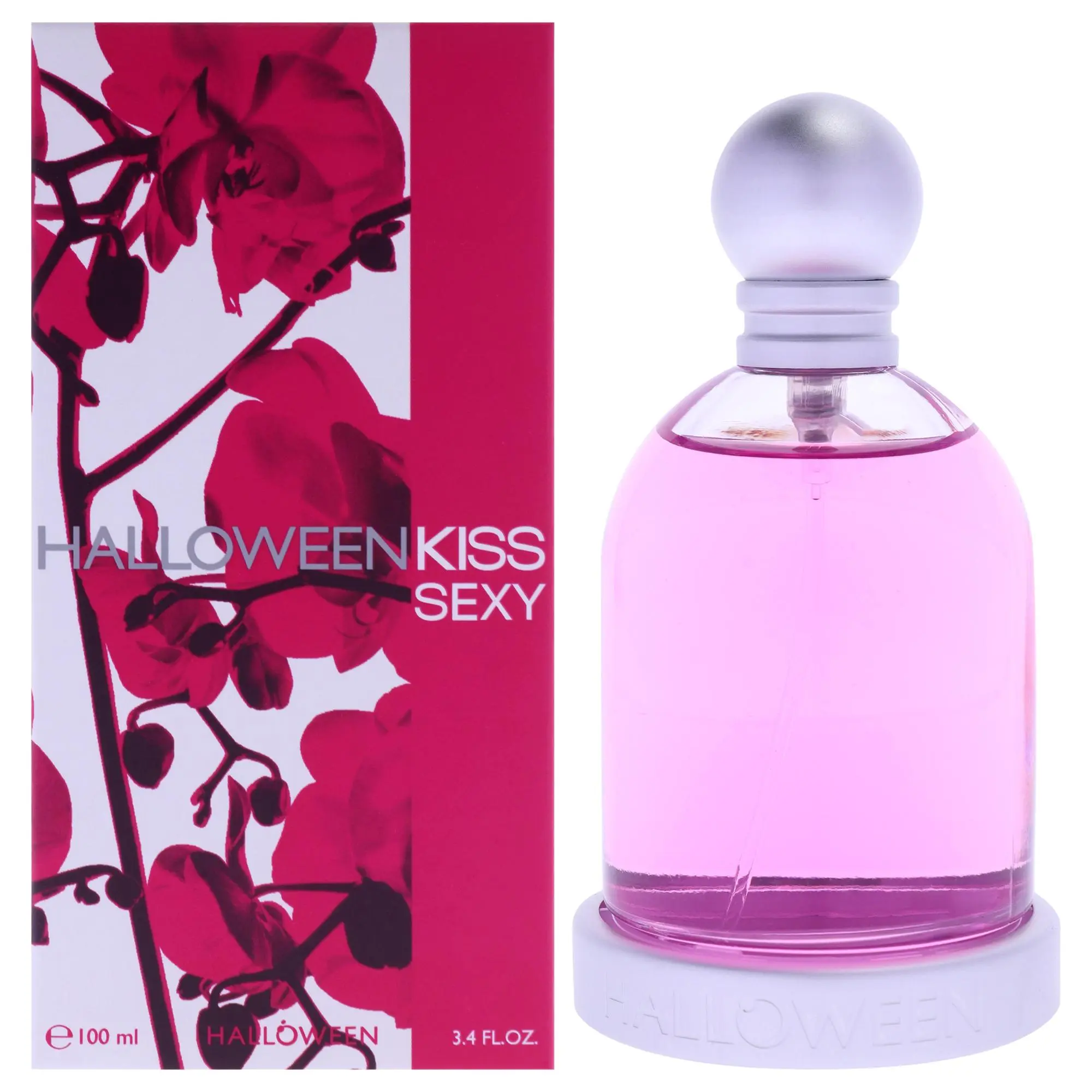 J. Del Pozo Halloween Kiss Sexy Women's Distinctive Vibrant Floral EDT Spray - 100ml (3.4 fl oz, 3 to 3.9 fl oz range) - Sleek Design, Sexy Aroma, With Box