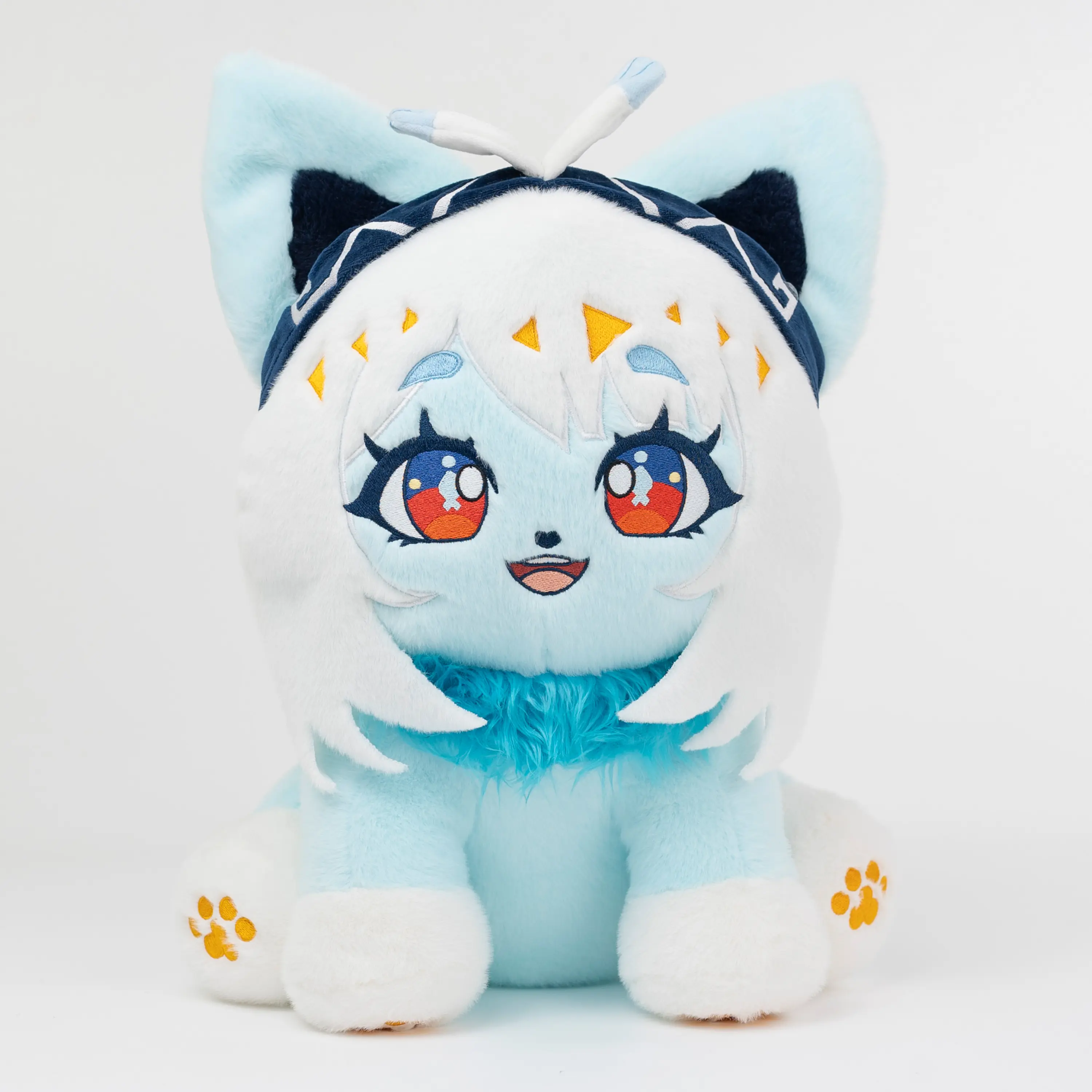 【CLEARANCE】PLUSHSHOP 17in Mulanmeow Cuddly Stuffed Animal - High-Quality Super Soft Fluffy Companion, Whimsical Animal-Shaped Soft Stuffed Doll for Collectors, House Decoration