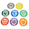 Zombies Duty Call of Coasters Perks Colorful Drink Coasters - 3D Printed Collectible Set for Zombies Fans with Fun Design - Aesthetic, Tableware Iconic and Nostalgic Thick