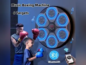 Music Boxing Machine Household With RGB Light Bluetooth-compatible Adults Mode Speed Adjustable For Indoor Kickboxing Karate Fitness Home