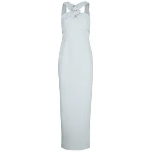 Rona Cape Dress - Blue