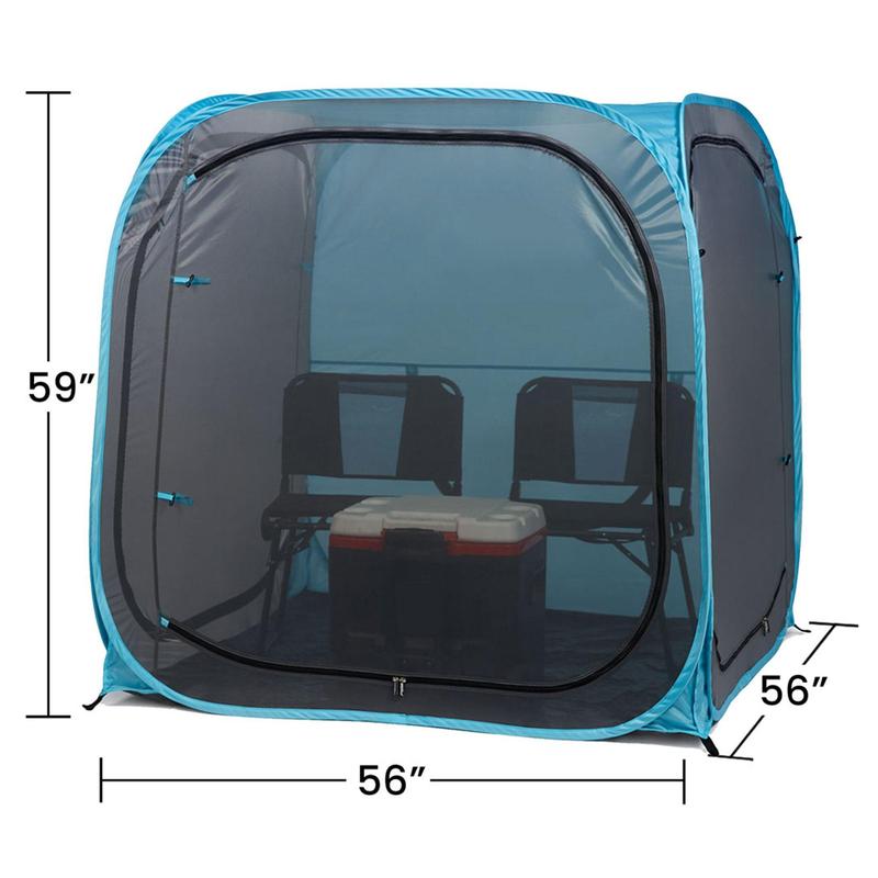 WeatherPod Megamesh 2-4 Person Pop-up Tent w/ Bug Screen