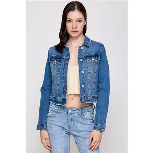 Medium Wash Denim Jacket