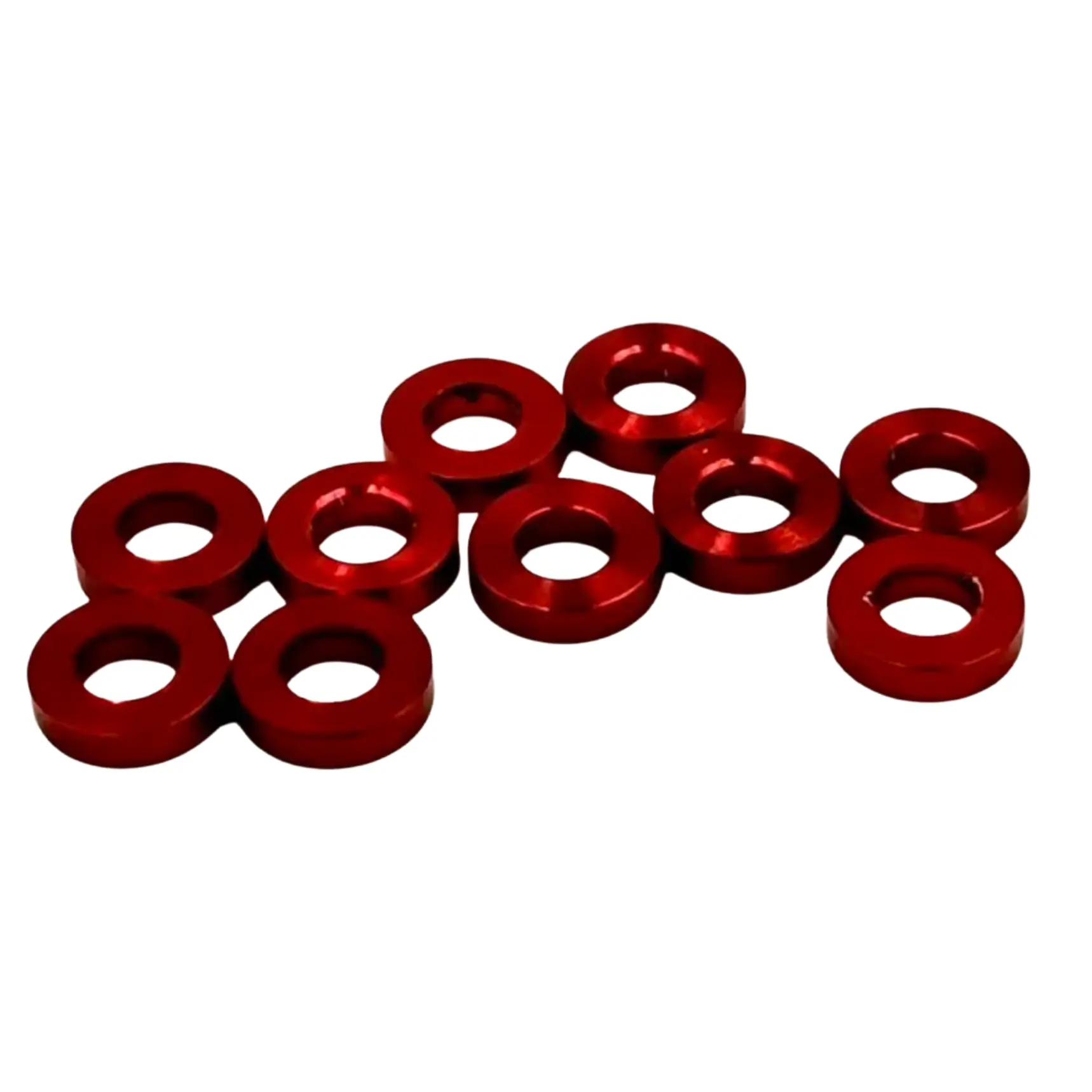 HobbyPlus Aluminum Spacers 4mm x 1.4mm x 1mm - Speck B