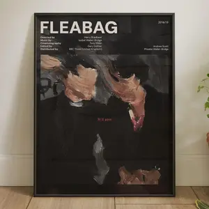Fleabag Tv Show Poster, Poster  Print Wall Decor Wall High Quality Print