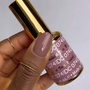 DND DC 74 Naked Tan Gel and Lacquer Duo nail care nail art