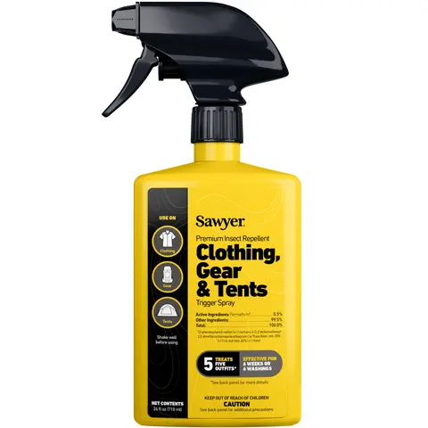 Sawyer Products SP657 Premium Permethrin Clothing Insect Repellent Trigger Spray, 24 oz