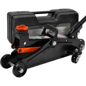 Floor Jack 1.5 Ton (3300 lbs), Hydraulic Trolley Jack with Solid Storage Case, Hydraulic Jack for  with Single  Pump, Portable  Floor Jack with Lifting Range 5-1/8'' to 12''