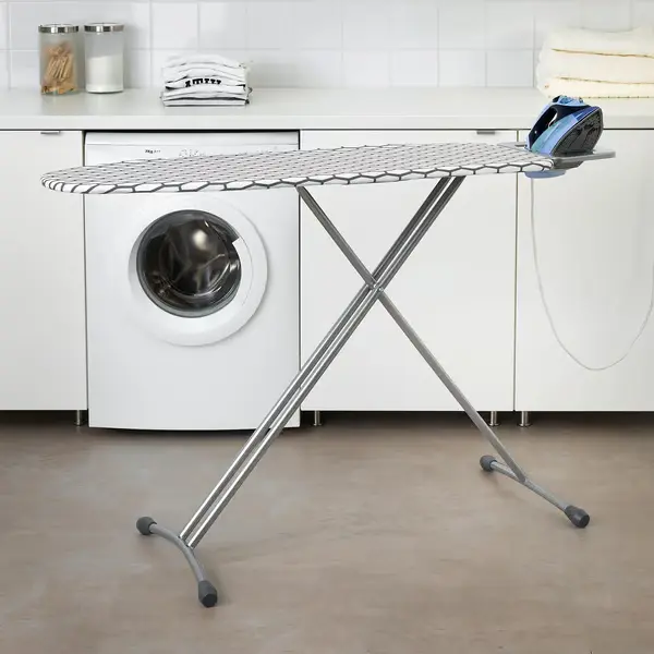 Ironing Board 47 ¼x14 ½ inch Foldable Metal Frame for Efficient Ironing Ironing Board 47 ¼x14 ½ inch Foldable Metal Frame for Efficient Ironing