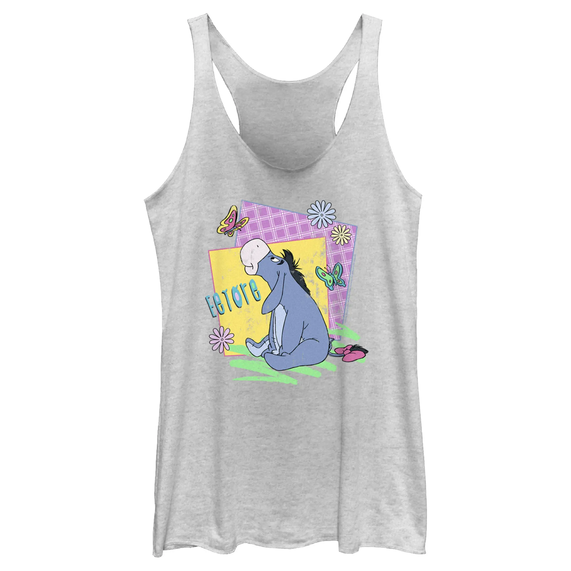 Women's Winnie the Pooh Spring Eeyore Racerback Tank Top