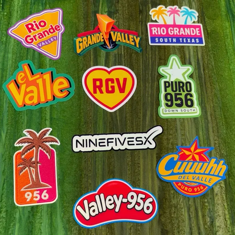 Emery R 956 Rgv RGV956 Mini Sticker Pack1 - Rio Grande Valley South Texas El Valle ...