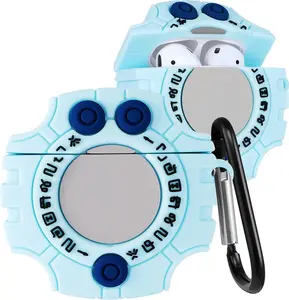 3D Anime Digimon AirPods Case for Airpods 1 2 3 4 Pro Pro2 Anti-Fall Shockproof Charging Box Cases Soft Silicone Protective Cover