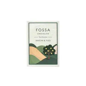 Fossa Matcha & Yuzu (Limited Edition) Chocolate Bar, 50g