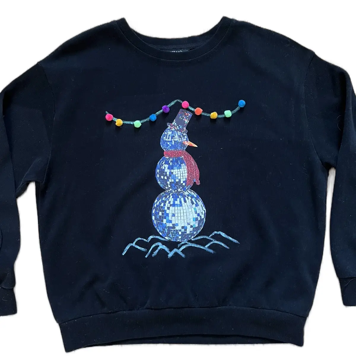 I Forgot The Brand "Not So Ugly" Holiday Sweater Handmade Casual Crewneck