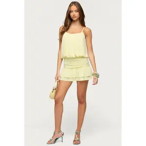 Heidey Ruffle Mini Dress