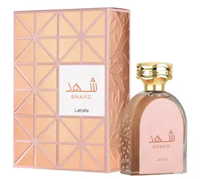 Lattafa Perfumes Shahd for Unisex Eau de Parfum Spray, 3.4 Ounce