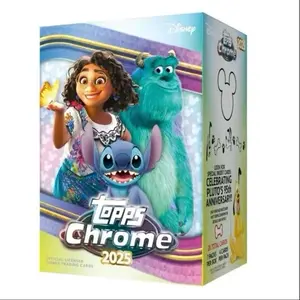 (1) *Single Pack* Topps Chrome Disney Blaster Box