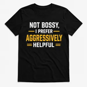 Funny Mom Wife Shirt  Aggressively Helpful, Soft B