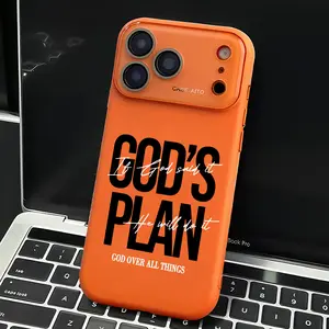 Phone Case for iPhone Case iPhone 17Pro Max Air 16 15 14 13 12 Phone Cases, Protective Silicone Cover, Protection Durable, Shockproof Drop, Faith, Jesus, God.JY93