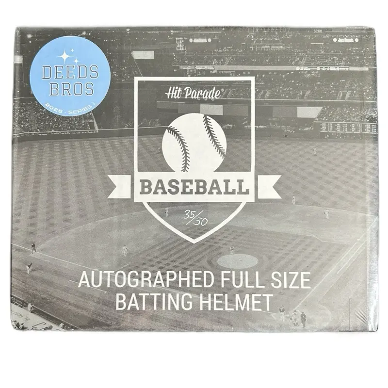 (Trios) Full Size Batting Helmet Break - 2026 DeedsBros Hit Parade Autographed Baseball Helmet Memorabilia Break. 1 Box per Break. Pick your team(s)