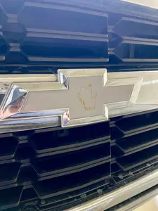 Chevrolet Silverado Emblem Overlay - State & Golf Flag Design