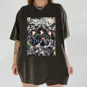 Babymetal Tour 2025 Art T-Shirt Vintage Metal Concert Tee TM27