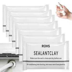 6 count  Sealant Mastic, 2026 Upgrade White Seal Putty  Duct Seal Repair Sealing Clay, Quick Mending Mud for Drain Connection, Wall Hole, Air Conditioning Holes