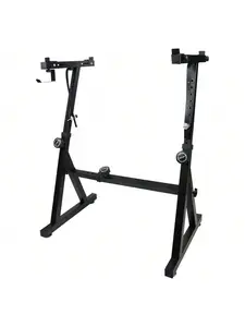Keyboard Stand Piano Stand, Z Style Adjustable Keyboard Stand Keyboard Holder 250 Pounds Load Capacity Piano Keyboard Stand For 54 61 88 Keys Keyboards Z-Shaped Black With Footrest