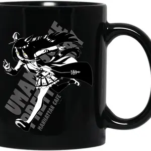 Umamusume Pretty Derby Manhattan Cafe Black Coffee Mug Coffee Mugs, Office Mug - White Mug