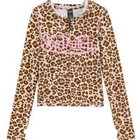YOGA TOP - LEOPARD